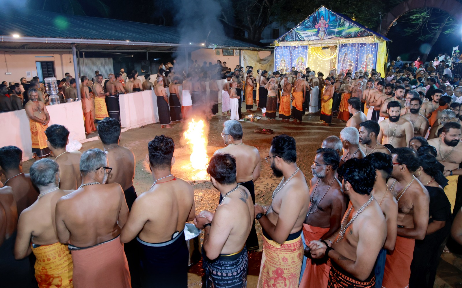 Aazhi Pooja Fire Ritual